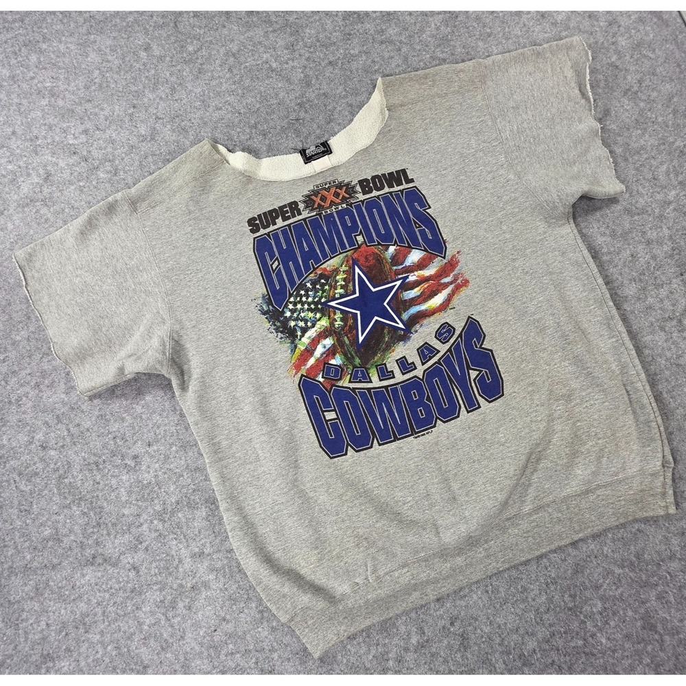 Vintage 1996 NFL Dallas Cowboys Starter XL Sweatshirt Super Bowl XXX Made in USA